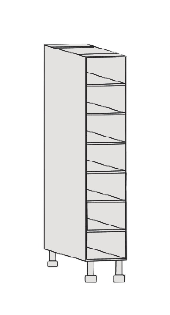 BIC Shelves – 600mm wide – 2400mm High